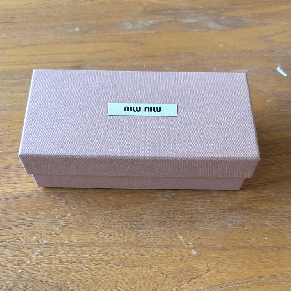 Miu Miu Pink sunglasses Box